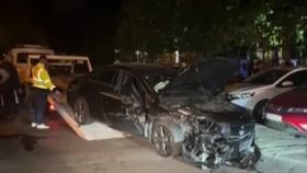 VIDEO Filmul accidentului cu șase mașini, produs de șoferița minoră. Adolescenta ar fi gonit cu 100 km/h
